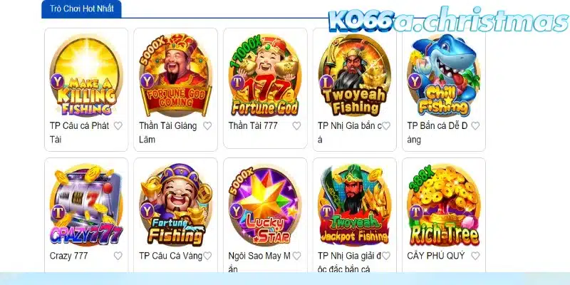 Tổng quan về tựa game nổ hũ KO66