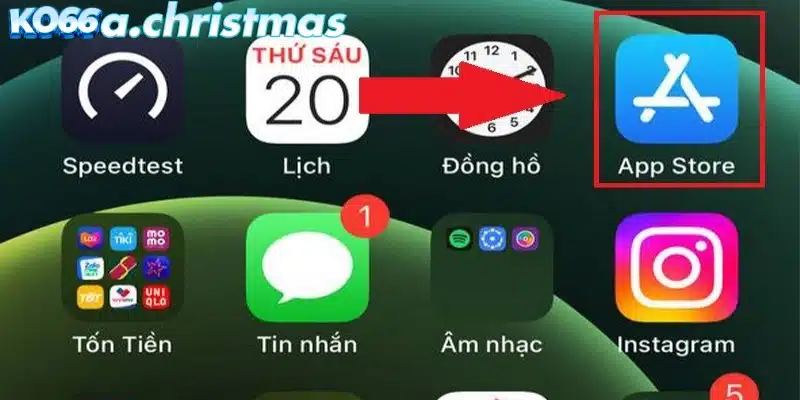 Cài đặt app với máy hệ điều hành iOS